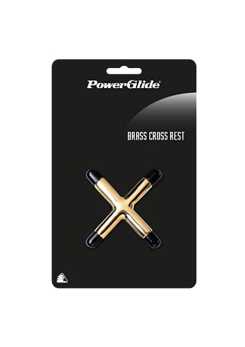 Powerglide Brass Unisex Cross Rest - Brass von POWERGLIDE