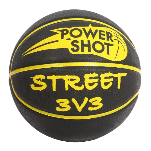 POWERSHOT Basketball Street 3 vs 3 Street Basketball Basketball für Bitumen Größe 6 von POWERSHOT