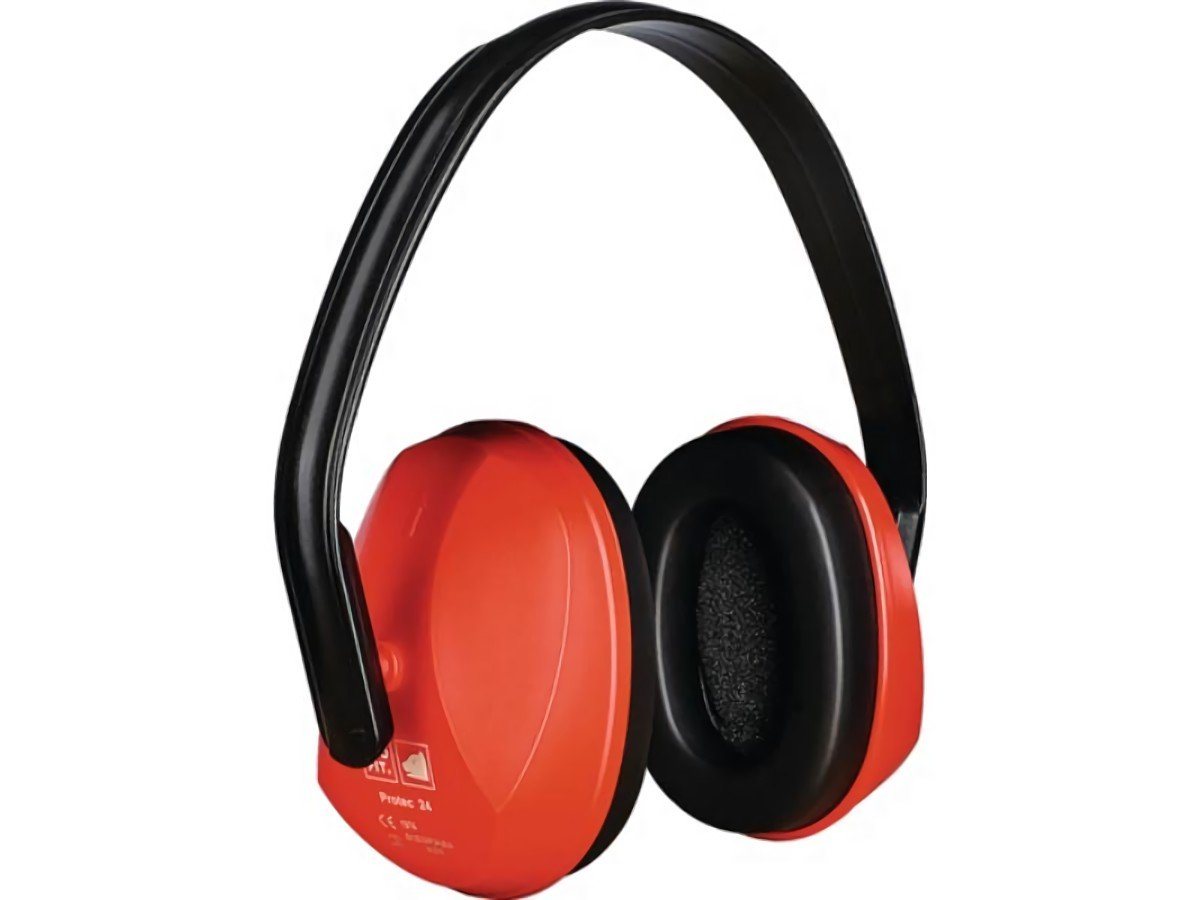 PROMAT Kapselgehörschutz Gehörschutz Protec 24 EN 352-1 (SNR) 24 dB verstellb.Kunststoffbügel von PROMAT