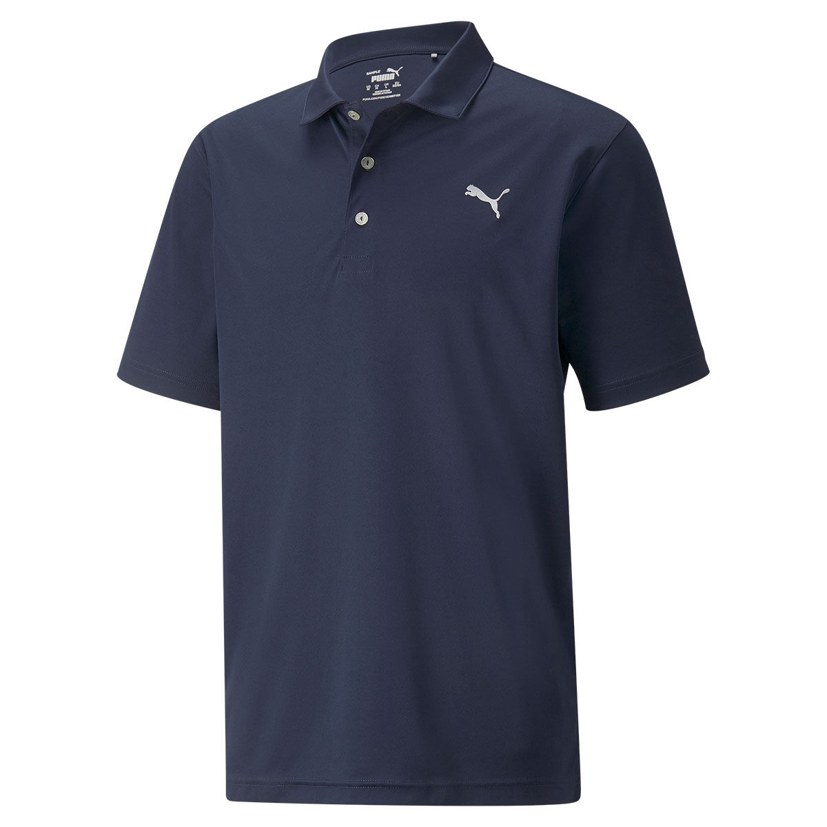 PUMA Golf Mens Navy Blue Icon Golf Polo Shirt, Size: Small | American Golf von PUMA Golf