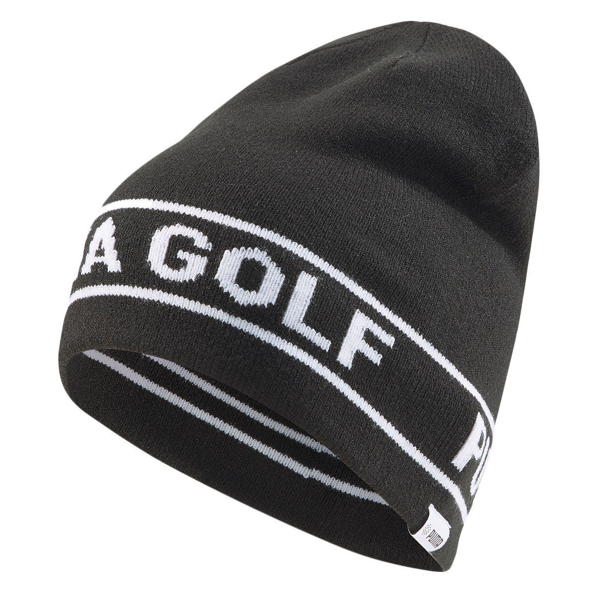 PUMA Men's Performance Golf Beanie, Mens, Black/white, One size | American Golf von PUMA Golf