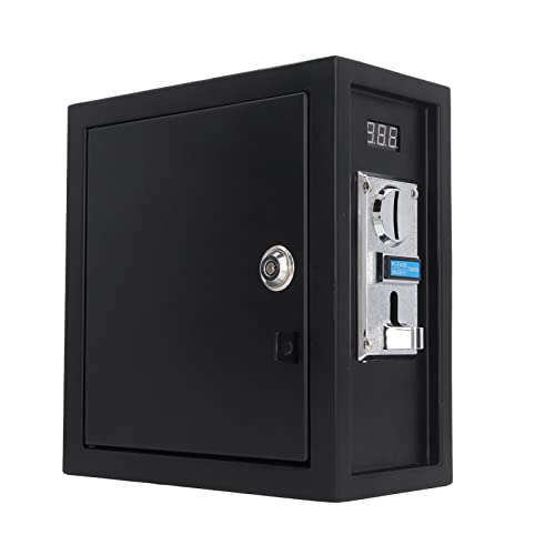 PenRux Stromversorgungsbox mit Münz-Timer-Steuerung, Programmierbare Münz-Timer-Box, Münzprüfer für Arcade-Maschine, Waschmaschine, Massagestuhl, Münz-Timer-Steuerbox von PenRux