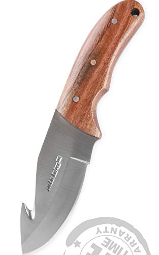 Perkin Knives GT703 Feststehende Klinge Jagdmesser mit Lederscheide von Perkin Knives