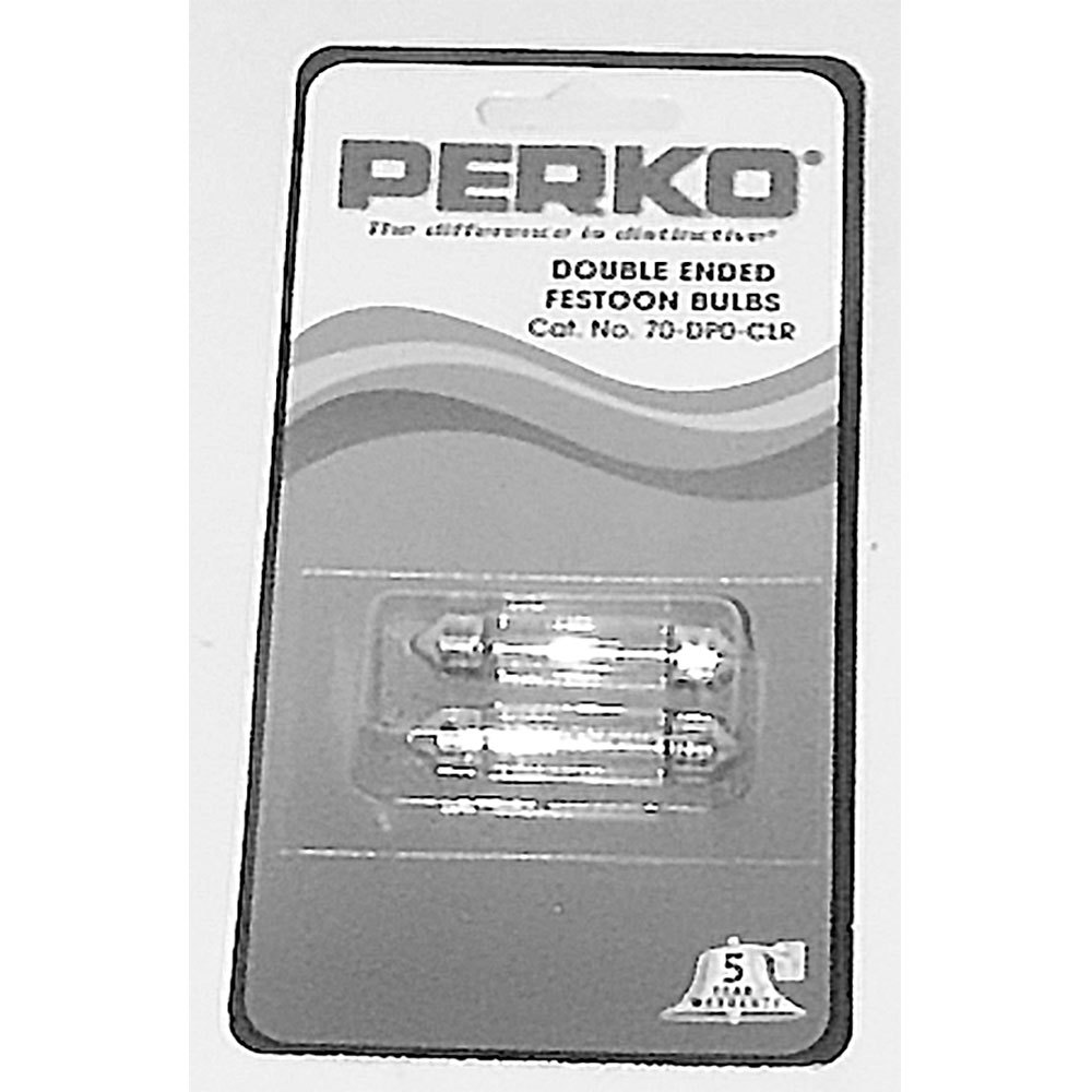 Perko Festoon 10w 24v Bulb Light Silber 1 1/8 x 3/8´´ von Perko