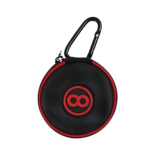PolyMath Black/Red 1Pcs Clip On Cue Ball Bag for Attaching Cue Ball Billiard Balls Training Balls to Protect Your Cue Ball von PolyMath