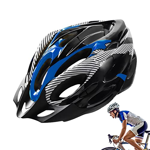 Pomrone Reitkopfbedeckung - Verstellbares Mountainbike-Kopfstück mit feuchtigkeitsableitendem Futter,Pendler-Fahrradkopfbedeckung für Männer und Frauen, Fahrradzubehör von Pomrone