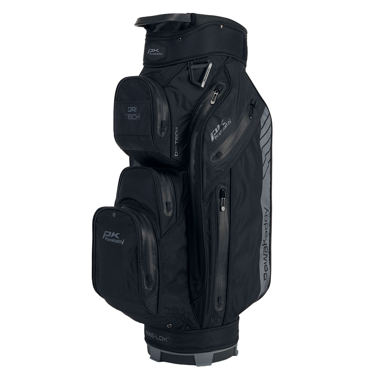 PowaKaddy Dri Tech Waterproof Golf Cart Bag, Stealth black, One Size | American Golf von PowaKaddy