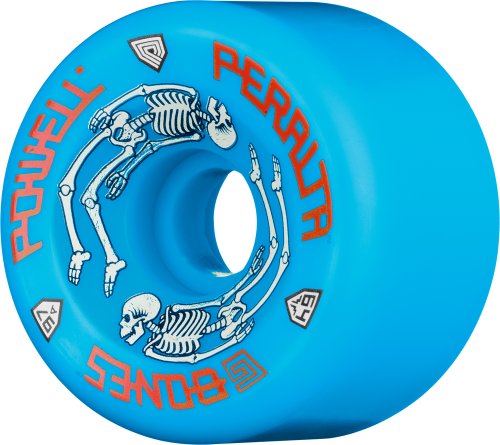 Powell G Bones Räder, 64 mm, Blau, 4 Stück von Powell Peralta