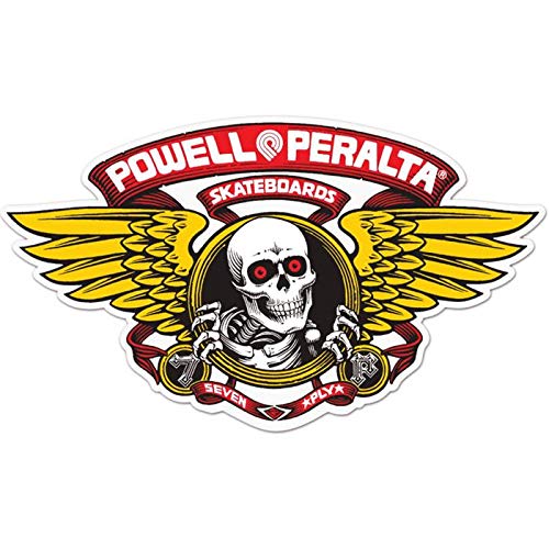 Powell Peralta Aufkleber Winged Ripper Red (30 cm) von Powell Peralta
