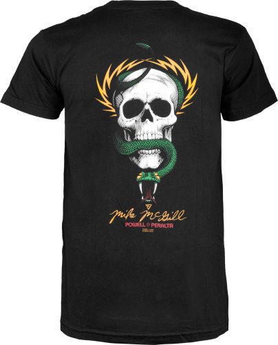 Powell T-Shirt Herren Peralta Mc Gill Skull & Snake T-Shirt von Powell Peralta