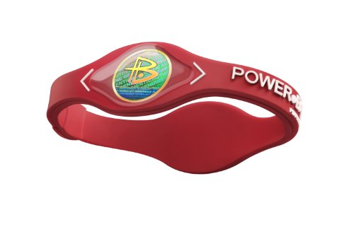 Power Balance Silicone Armband, Red w/White, XS, IWSA09RD00WTYP von Power Balance