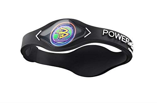 Power Balance Silikon-armband, white / black, M, GWSA09WT00BKMP von Power Balance