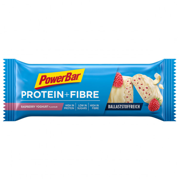 PowerBar - Protein Plus Fibre Bar Raspberry Yoghurt - Recoveryriegel Gr 35 g raspberry yoghurt von PowerBar