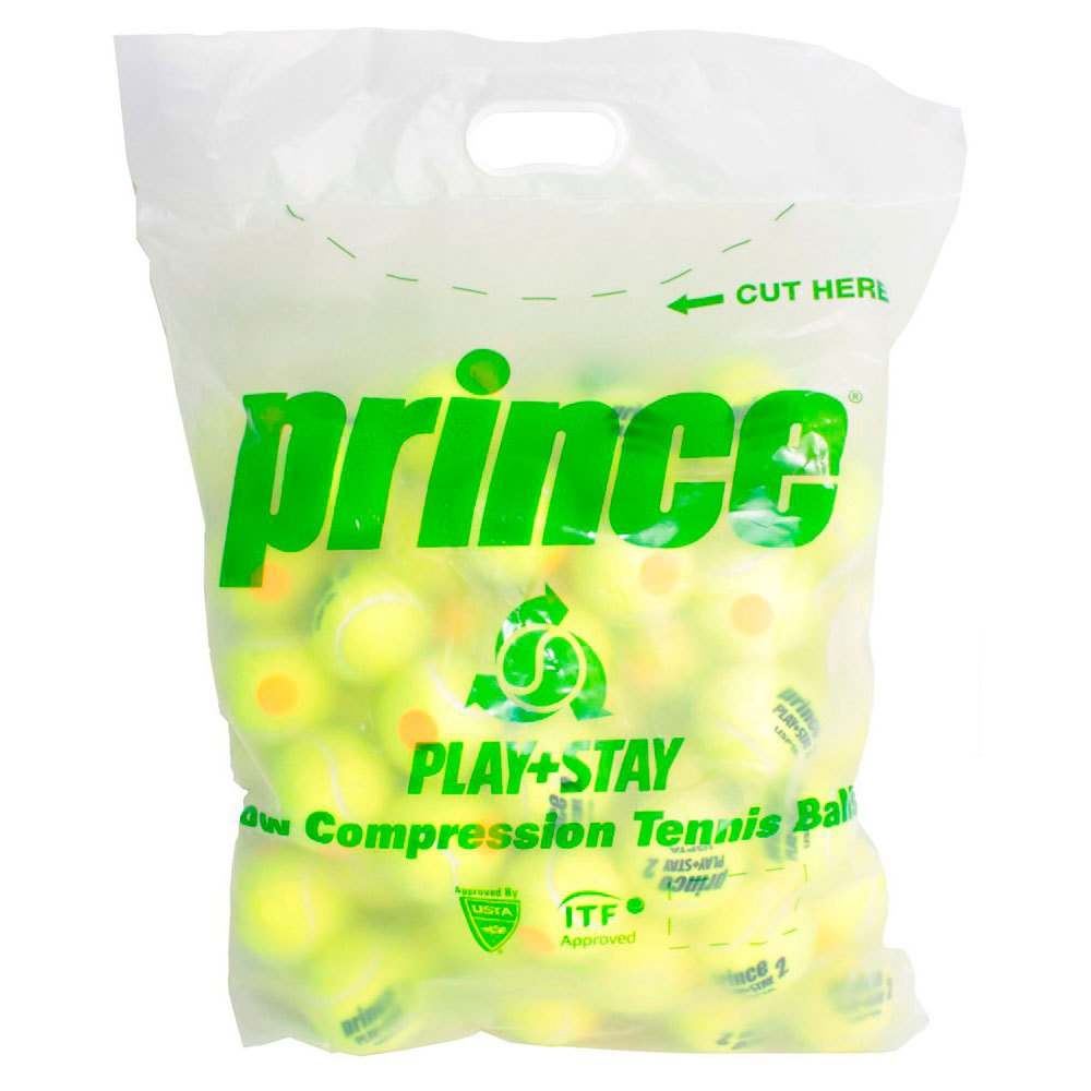 Prince Play&stay Stage 1 Dot Padel Balls Gelb 72 Balls von Prince