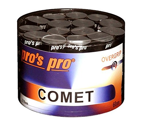 Pro's Pro Comet Overgrip 60 Stück, Schwarz von Pro's Pro