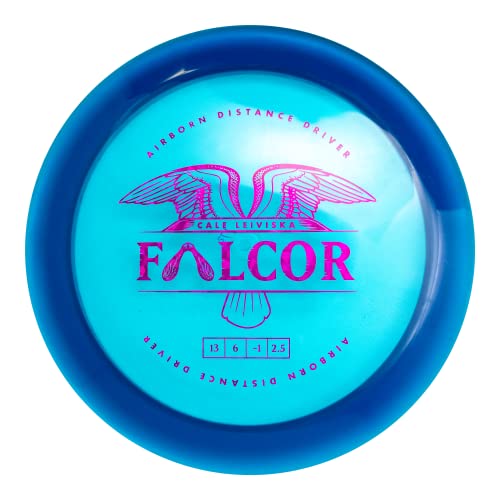 Prodigy Disc Cale Leiviska 400 Falcor | Overstable Distance Driver | Comparable Flight to Innova Destroyer | Extremely Glidey and Consistent Flight | Prodigy Collab Series | Colors May Vary von Prodigy Disc