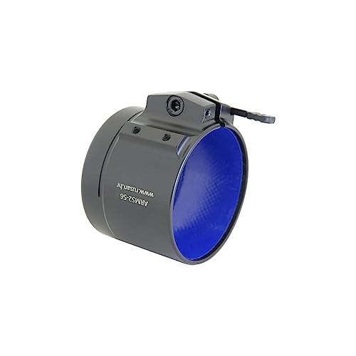 Rusan Klemmadapter ARM52 - mit M52x0,75-mm-Gewinde für Wärmebild- u. Nachtsichteräte - für Zieloptik/Zielfernrohr BZW. Vorsatzgerät Wärmebildkamera/Nachtsuchtgerät - robust & schussfest (49 mm) von Professor Optiken