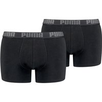2er Pack PUMA Basic Boxershorts black / black XXL von Puma