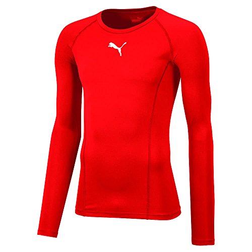 PUMA Liga Baselayer Tee LS Technical Shirt, Herren, Rot (Rot), 48/50 (Herstellergröße: M) von PUMA