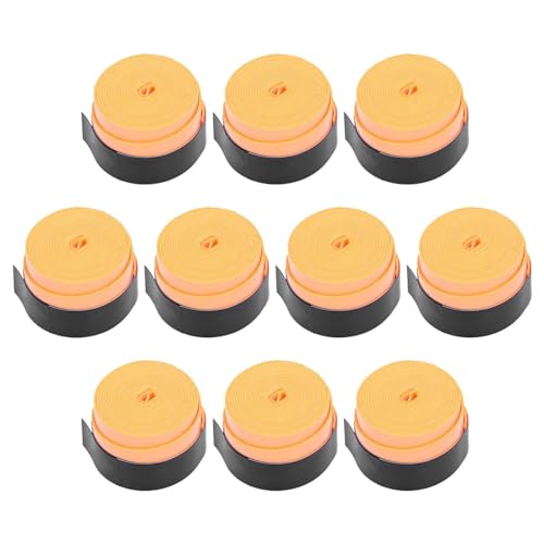 QSTDGVPW Tennisschläger Griffband Set für Verbesserte Leistung, Orange von QSTDGVPW