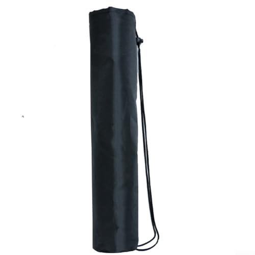 RANRAO Tragbare Tasche mit Kordelzug für Stativ, Lichtständer, Regenschirm, kompakte Größe, Schwarz, Wie abgebildet, 9x48cm von RANRAO