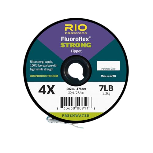 Rio Fishing Products FLUOROFLEX Strong Tippet 27 m 6,5X von RIO PRODUCTS