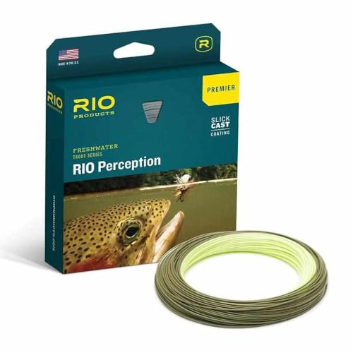 Rio Premier Rio Perception Slick Cast Fly Line, einfarbig, WF5F von RIO PRODUCTS