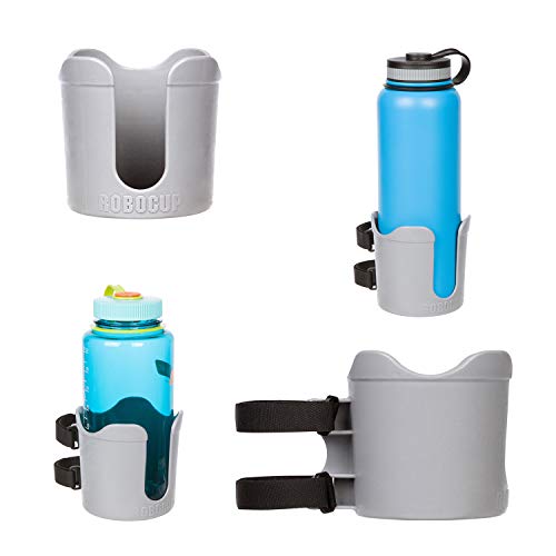 ROBOCUP Plus (Grau) Larger Capacity 95mm Accessories Perfect for Nalgene HydroFlask Cups Cups Phones von RoboCup