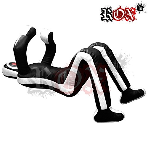 Rox Fit Kampf-Dummy, realistische Unterwerfungspose, brasilianisches JiuJitsu-Training, Tasche, 1,80 m, ungefüllt von ROX Fit