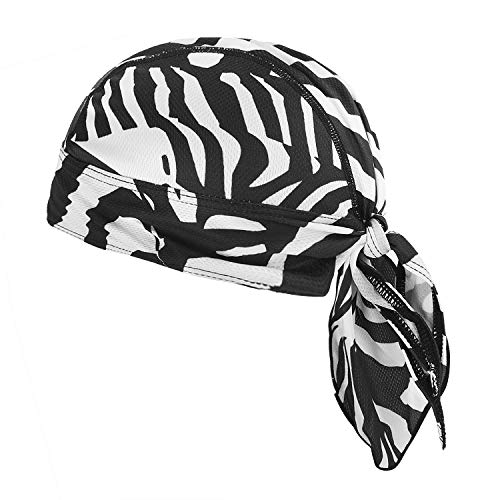 RUIXIB Sports Bandana Cap Outdoor Kopftuch Hip Hop Hut Helmmütze für Herren Atmungsaktive Drucken Kappe Fahrrad Kopfbedeckung Schnell-trocken Anti-UV Radfahren Kopftuch von RUIXIB