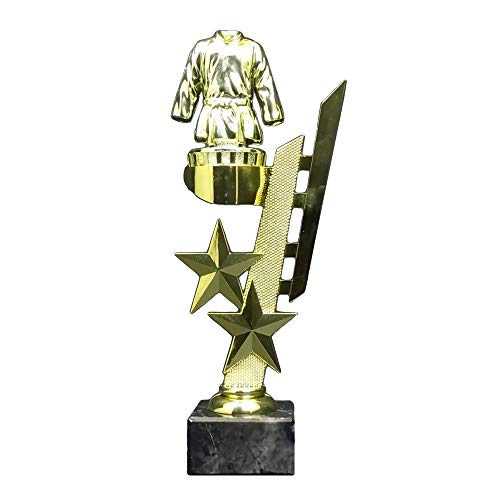 RaRu Karate/Judo-Pokal (Sternenhalter) mit Ihrer Wunschgravur von RaRu