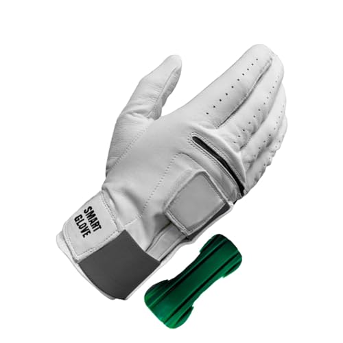 Ranley Golfhandschuhe für Herren, Golfhandschuhe für Links- und Rechtshänder - 2-in-1-Golfhandschuhe für Herren aus Leder zum Üben | Leichtes und atmungsaktives Golf-Übungsgerät für Golfprofis, von Ranley
