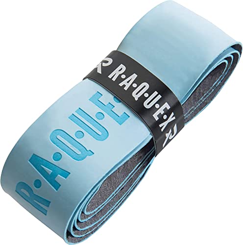 Raquex Enhance Ersatz-Griffband: Griffband geeignet für Tennis-, Badminton- und Squashschläger. 13 Farben. Hochwertiges, selbsthaftendes Griffband für Tennisschläger (Hellblau, 1 Griffband) von Raquex