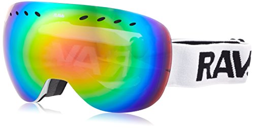 Ravs by Alpland Schutzbrille Skibrille Kontrastverstärkt für Allwetter! RAHMENLOS von Ravs