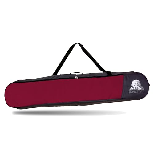 Rawstyle Snowboard Tasche, Boardbag, Snowboardbag, Modell 2 (Bordeaux (150cm)) von Rawstyle