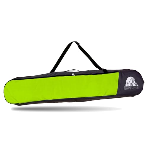 Rawstyle Snowboard Tasche, Boardbag, Snowboardbag, Modell 2 (hellgrün (110cm)) von Rawstyle