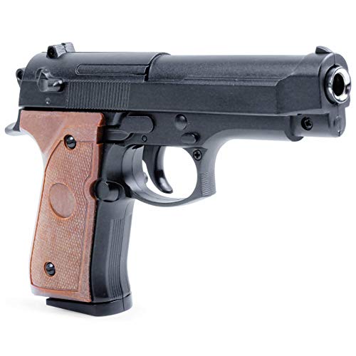 Pistole Softair Voll Metall Erbsenpistole G22 Replika Beretta 92 FS Energie < 0,5 Joule von Rayline