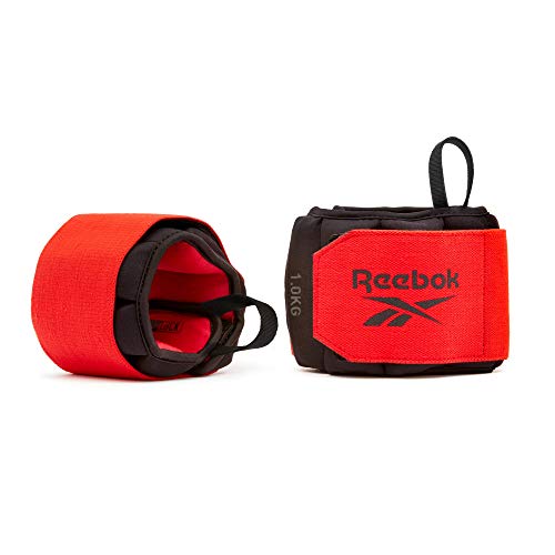 Reebok Unisex-Adult Flexlock Handgelenkgewichte, Schwarz, 1 kg von Reebok