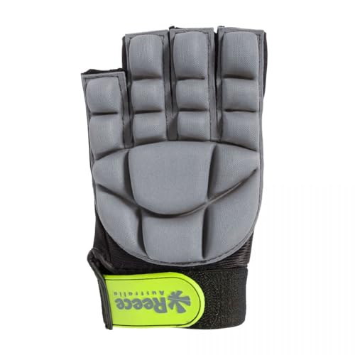 Reece Hockey Handschuh - Komfort halbe Fingerhandschuh - Silikonstollen für Einen Besseren Griffe und Vollständigen Schutz - Linkshandschuh - Hockey Handschuhe Kinder - Blau - Größe S von Reece