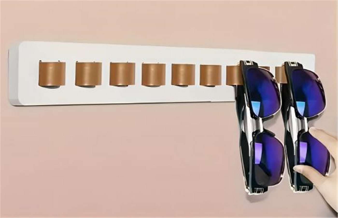 RefinedFlare Brillenetui Brillenwand zur Aufbewahrung von Brillen und Sonnenbrillen von RefinedFlare