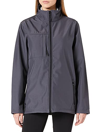Regatta Damen Octagon Ii Softshell-Jacke mit 3 Schichten Membran, Grau (Seal Grey/Black), 36 von Regatta