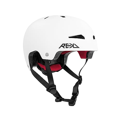 Rekd Unisex Jugend Junior Elite 2.0 Helm, Weiß, XXXS/xs 46-52cm von Rekd