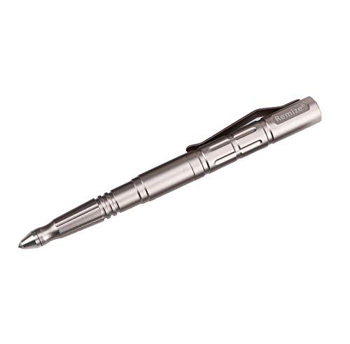 Remize® R007 Taktischer Kugelschreiber - Kubotan Tactical Pen - Selbstverteidigungs-Stift - Glasbrecher (Gold) von Remize