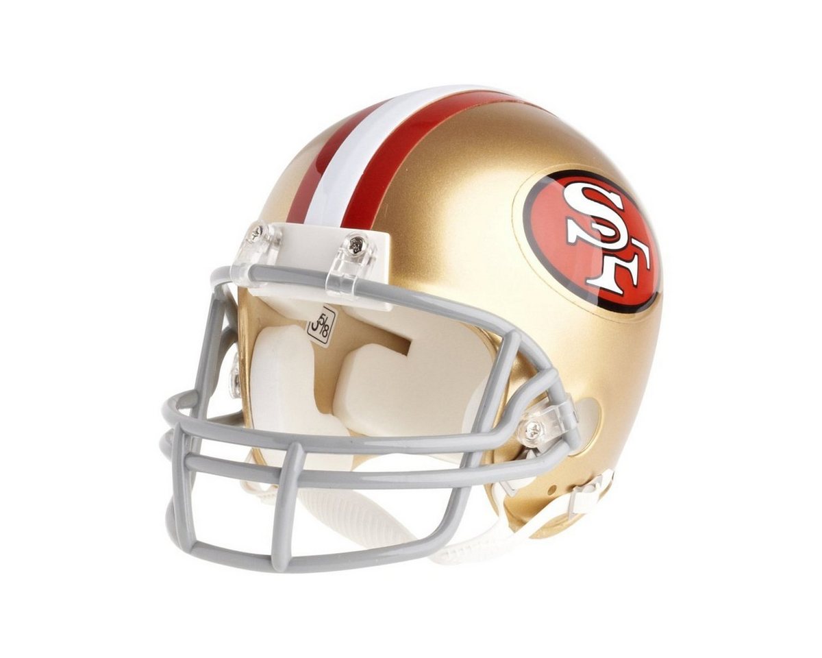 Riddell Sammelfigur VSR4 Mini Football Helm San Francisco 49ers 6495 von Riddell