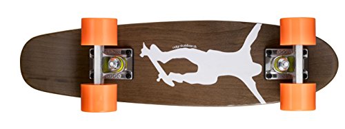 Ridge Skateboards Holz Ahorn Skateboard Mini Cruiser, Dark Dye NR1, komplett, 55cm von Ridge Skateboards