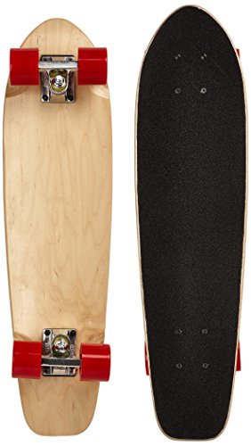 Ridge Skateboards Komplett Mini Cruiser Mini Longboard, Natural Range, Cruiser, Ahorn, 27 Inch von Ridge Skateboards