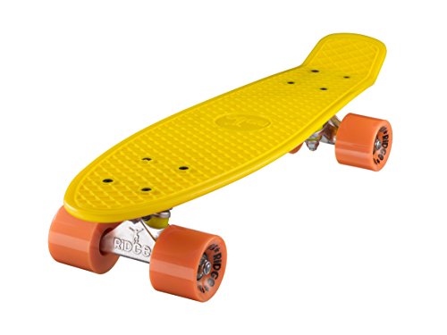 Ridge Skateboards Mini Cruiser Board Skateboard ,komplett, 55cm von Ridge