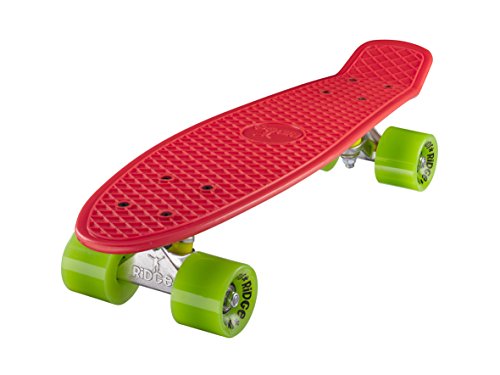 Ridge Skateboards Mini Cruiser Board Skateboard ,komplett, 55cm von Ridge