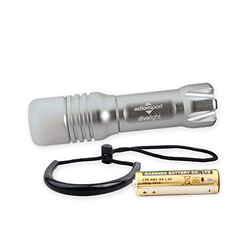 Riff TL Micro LED - Mini Tauchlampe bis 200m Sonderedition ActionSport von Riff