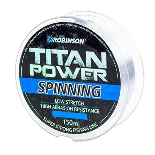 150m ROBINSON Titan Power Spinning Angelschnur von Ø0,155mm - Ø0,330mm erhältlich (Ø 0,175mm / Tragkraft 6,0kg) von Robinson